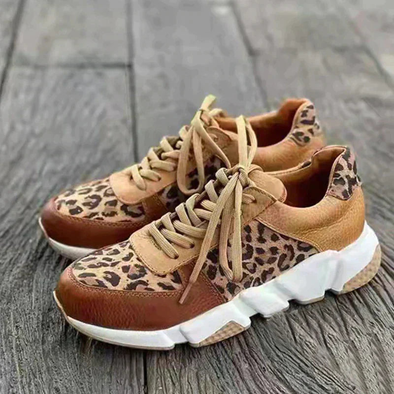 Liora | Comfortable Leopard Sneakers