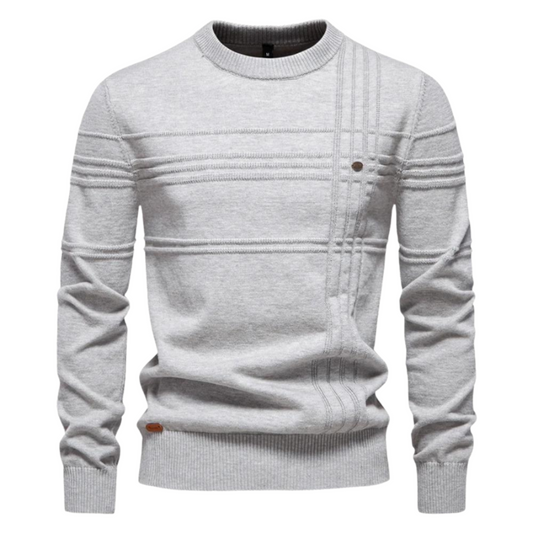 Jackson | Fine-Knit Crew Neck Sweater