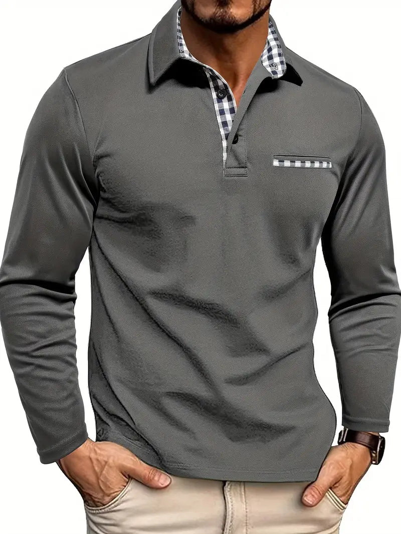 Mike | Premium Long-Sleeve Polo