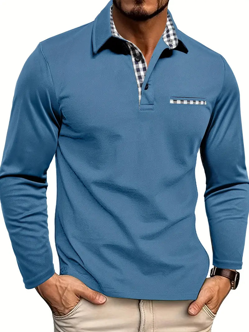 Mike | Premium Long-Sleeve Polo