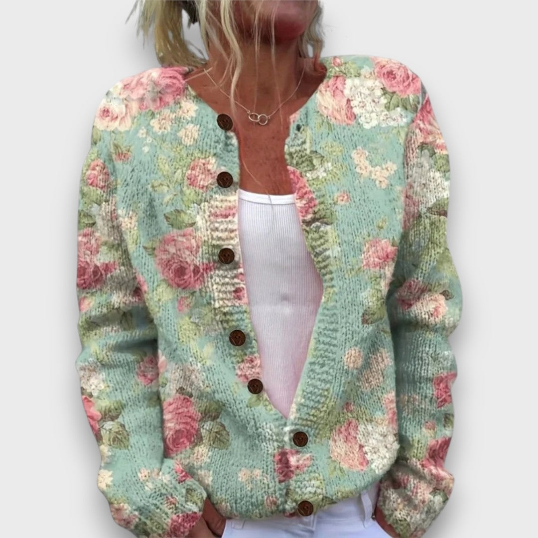 Rosalyn | Floral Cardigan