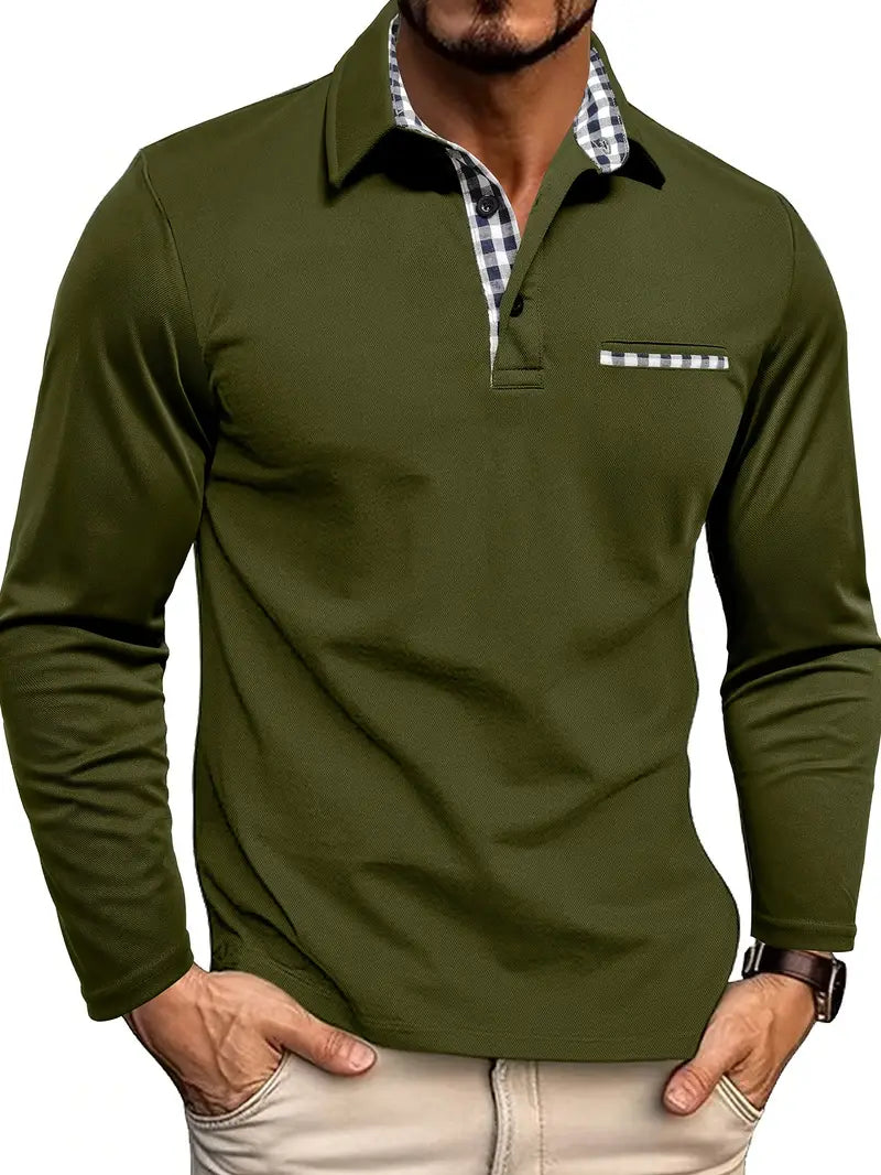 Mike | Premium Long-Sleeve Polo