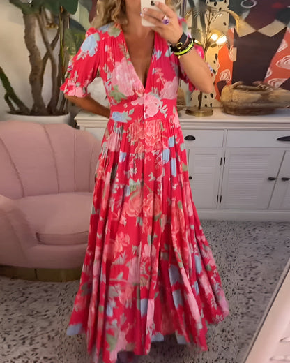 Doris | Floral Summer Dress