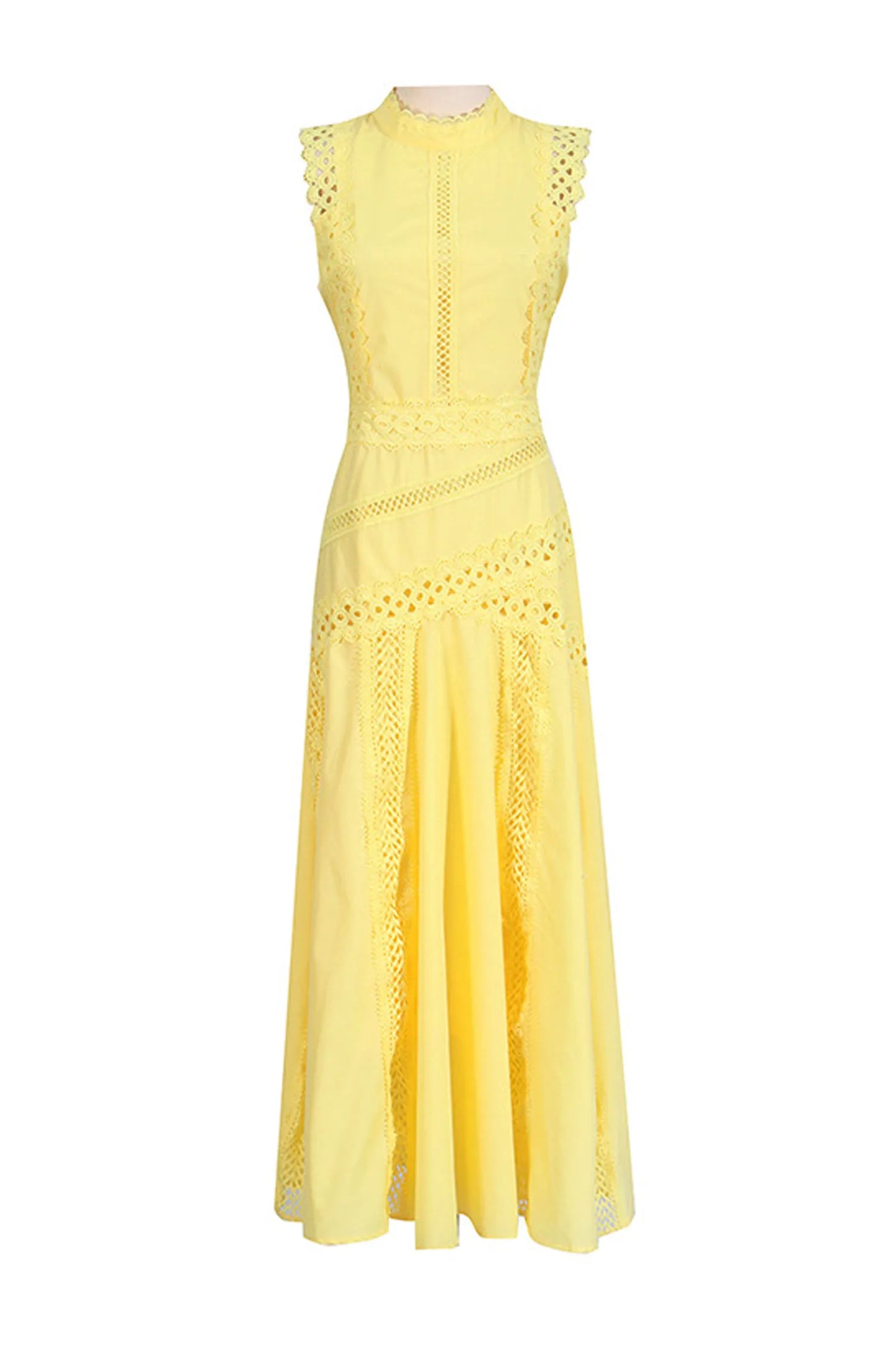 Lisette | Sleeveless Lace Dress