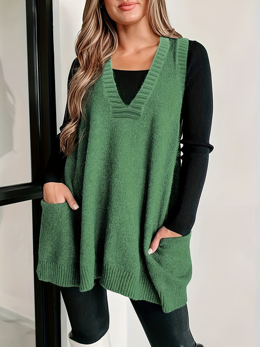 Helen | Casual V-Neck Vest