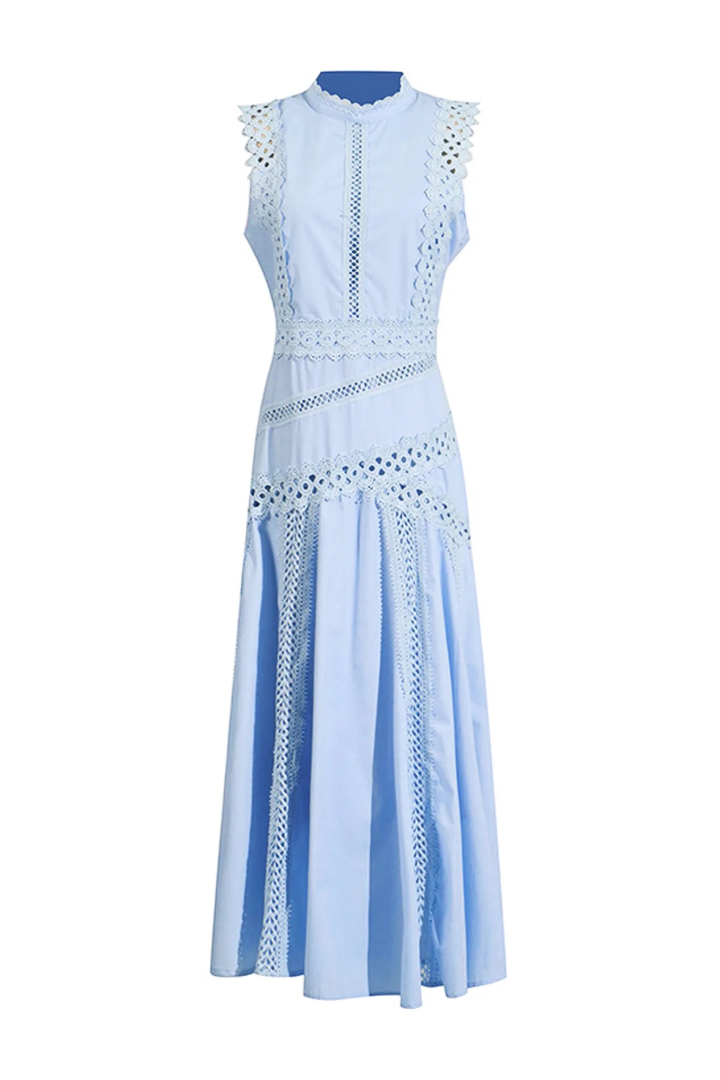 Lisette | Sleeveless Lace Dress