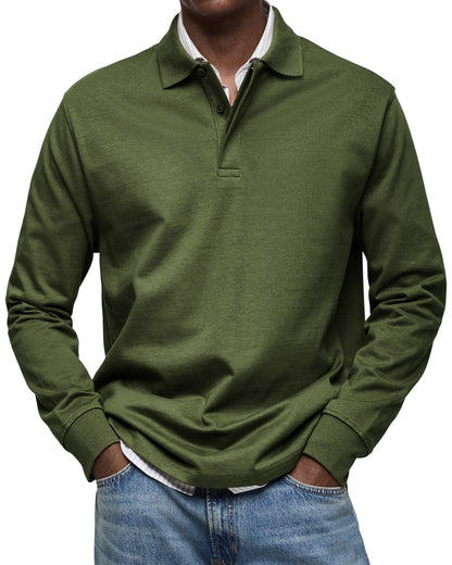 Marconelli | Luxury Long-Sleeve Polo