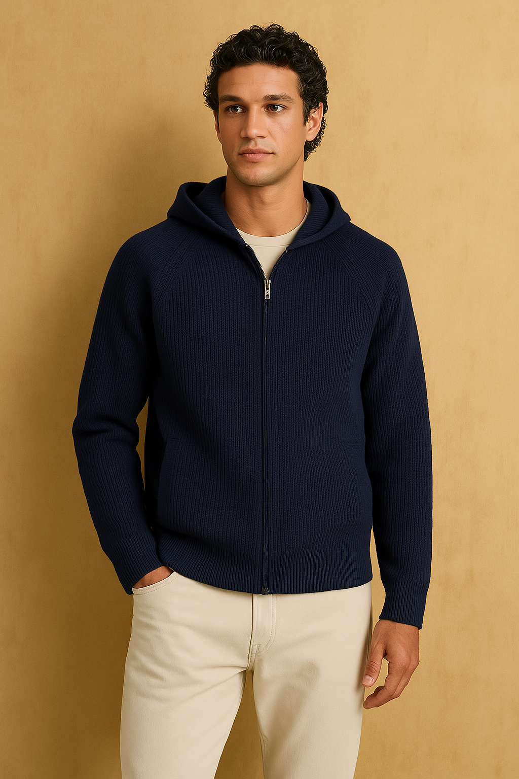 Enzo | Merino Wool Cardigan