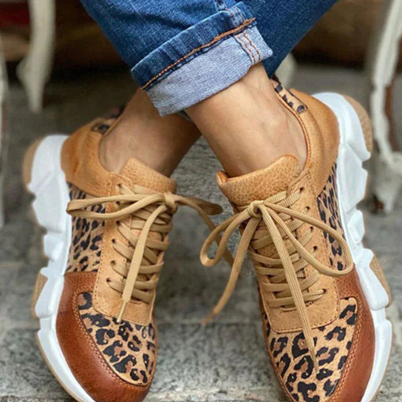 Liora | Comfortable Leopard Sneakers