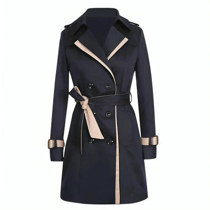 Maya | Double-Breasted Trench Coat