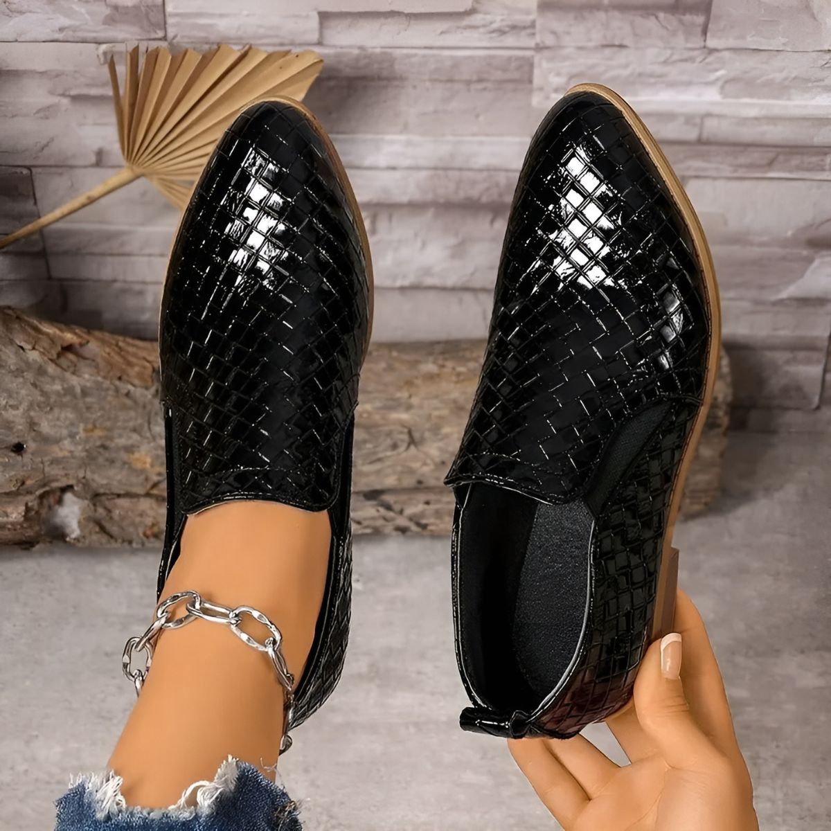 Mary | Orthopedic Vegan Leather Oxford Shoes