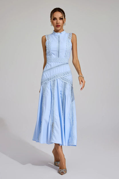 Lisette | Sleeveless Lace Dress