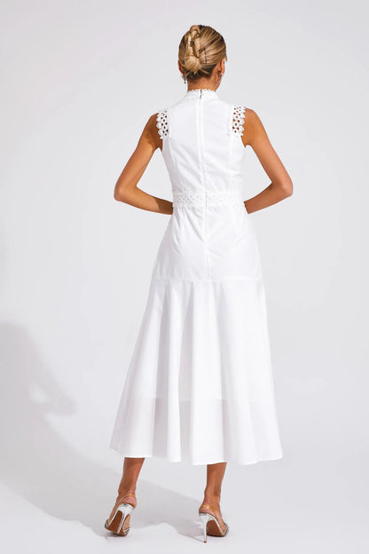 Lisette | Sleeveless Lace Dress