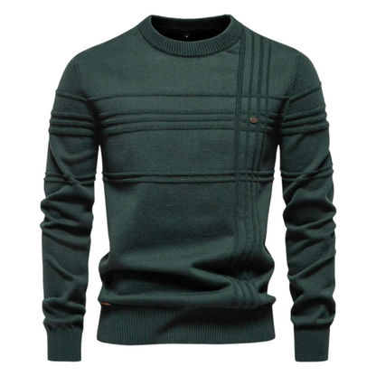 Jackson | Fine-Knit Crew Neck Sweater