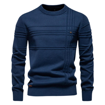 Jackson | Fine-Knit Crew Neck Sweater