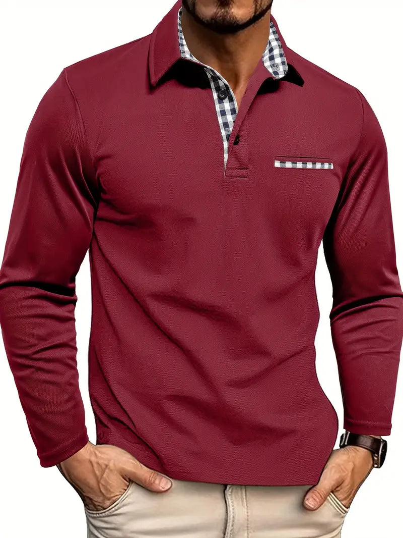 Mike | Premium Long-Sleeve Polo