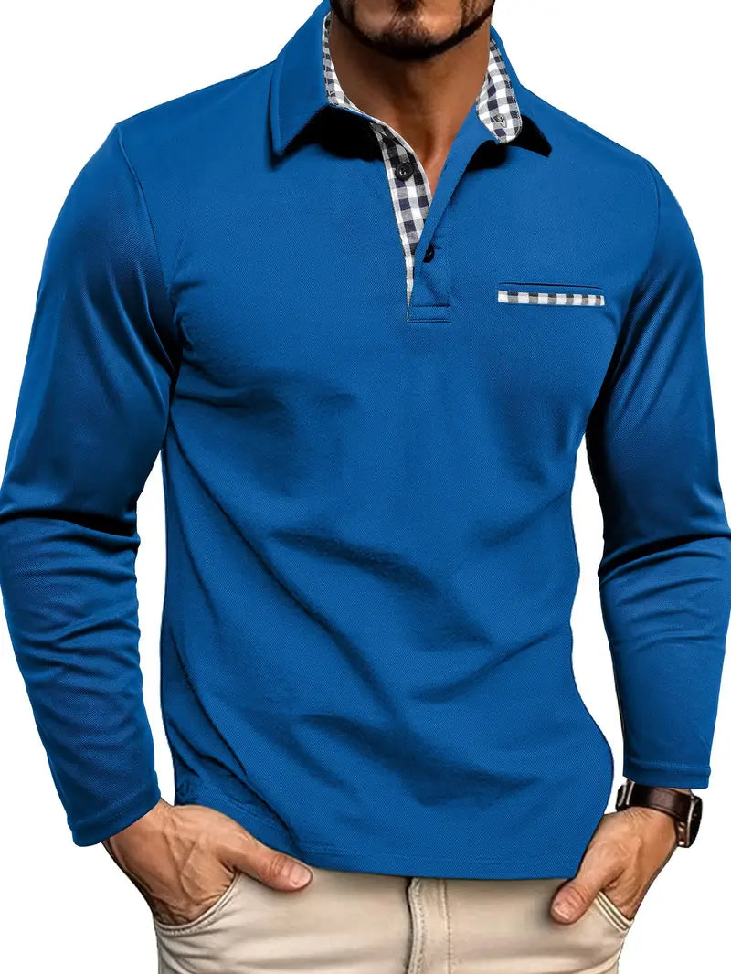 Mike | Premium Long-Sleeve Polo