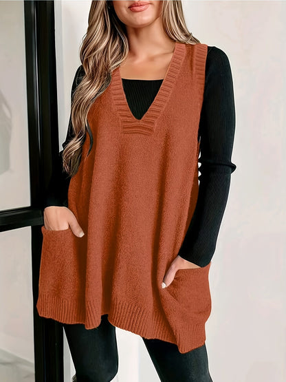 Helen | Casual V-Neck Vest
