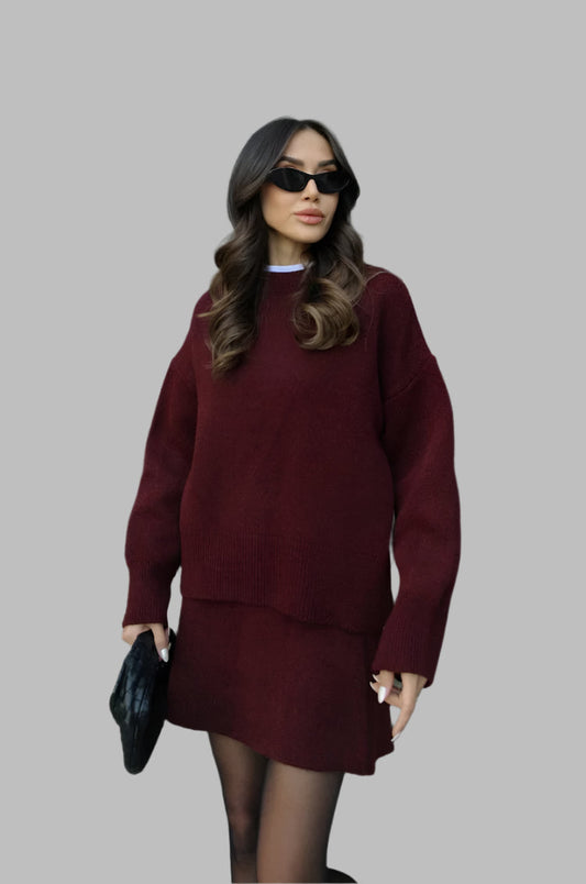 Hazel | Cozy Knit Set