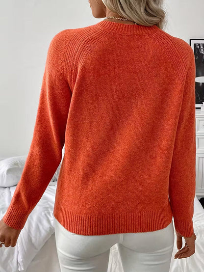 Amora | Long Sleeve Knitted Sweater