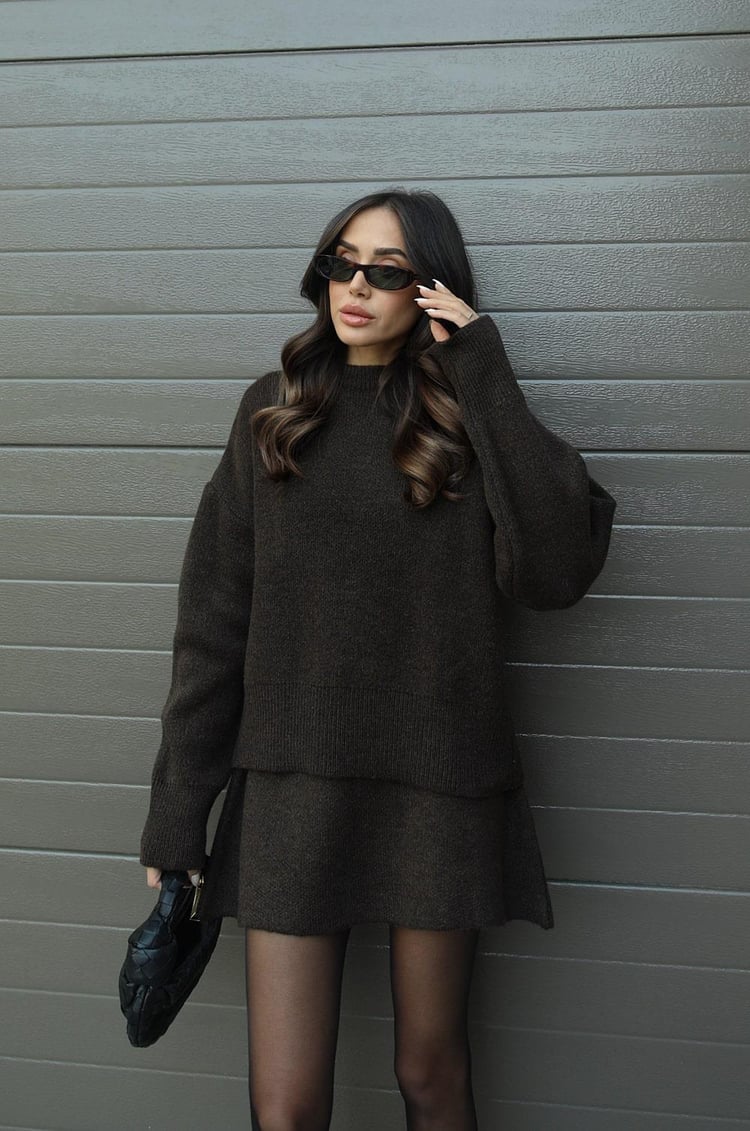Hazel | Cozy Knit Set